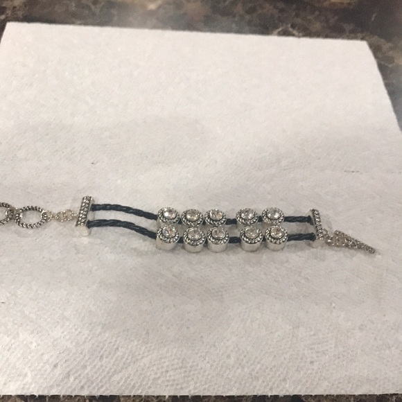 Brighton Black and Clear Swarovski crystals. In excellent condition. - Picture 3 of 3